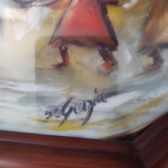 DE GRAZIA GORHAM  "LOS NINOS--CHILDREN OF THE WORLD" FINE CHINA PLATE - Picture 4 of 6